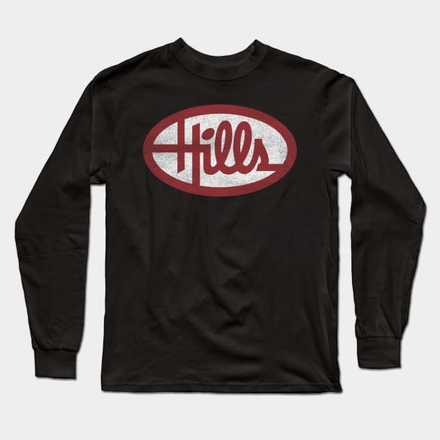 Hills Department Store Vintage Retro Distressed Long Sleeve T-Shirt by BarryJive